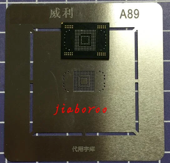 1 пара/лот шт. eMMC флэш память NAND с прошивкой для Samsung Galaxy Note 10 N8010 16 ГБ + BGA трафарет