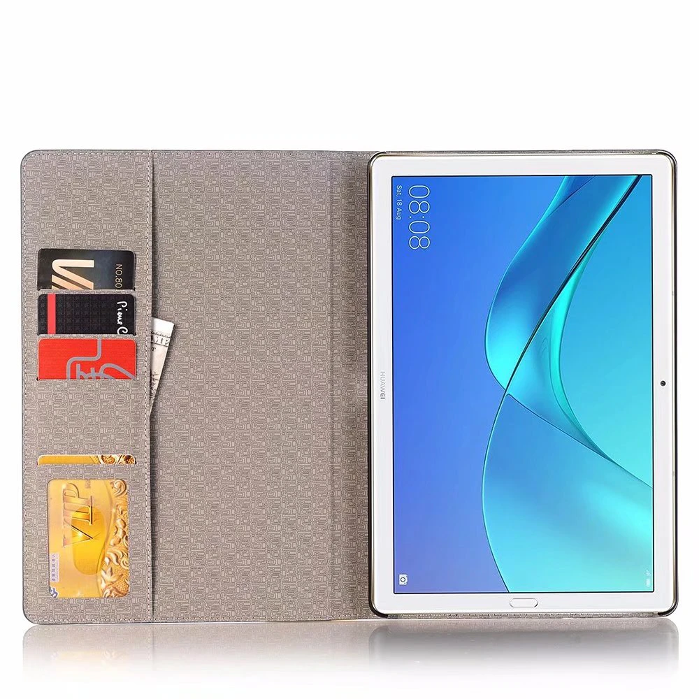 Деловой кожаный чехол с отделением для карт для huawei MediaPad M5 10 Pro CMR-AL09/W09/W19/M5 10,8, подставка для планшетов+ подарок