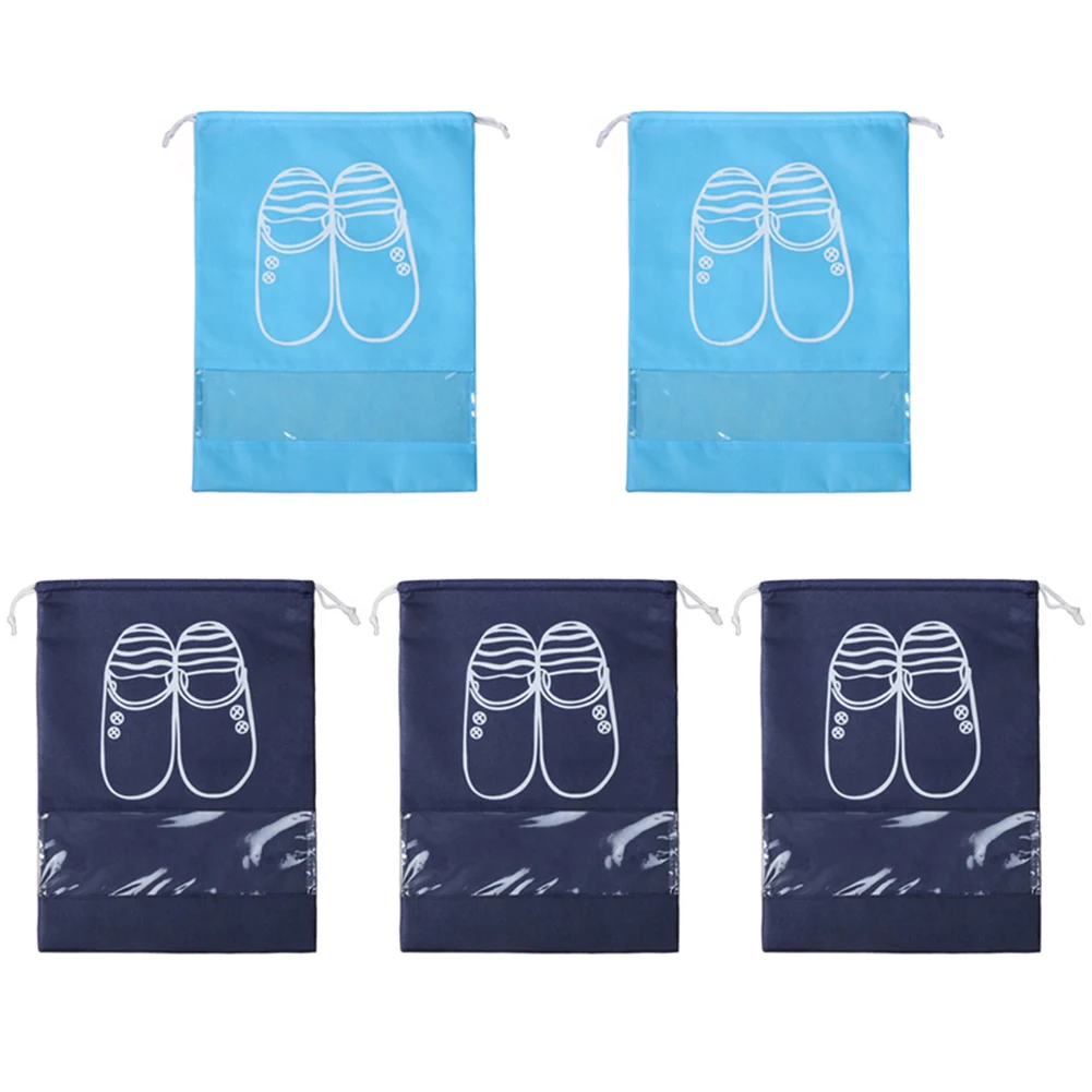 Горячая Распродажа: 5 шт./компл. плотная сумка для хранения обуви Портативный