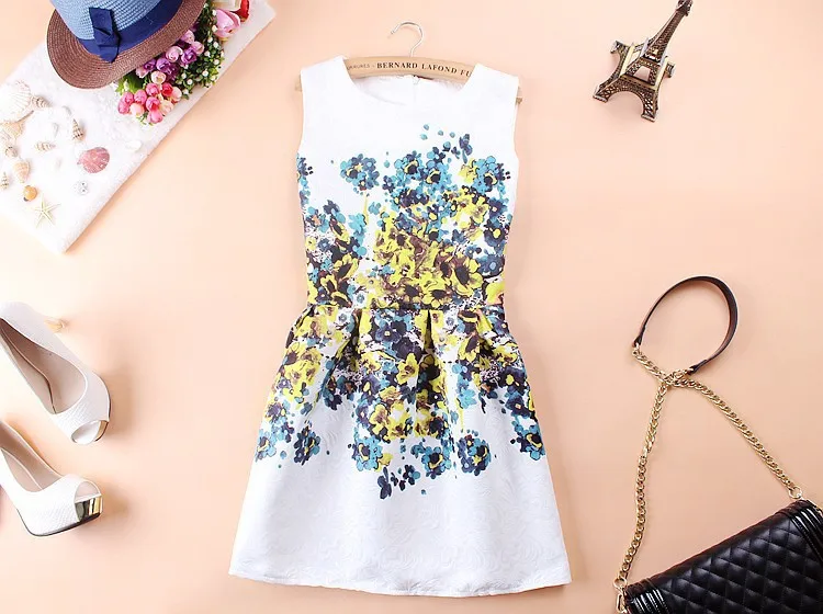 Free shipping 2015 fashion casual selling ZR7 sexy woman style butterfly print party dress summer Vestidos Casual | Женская одежда