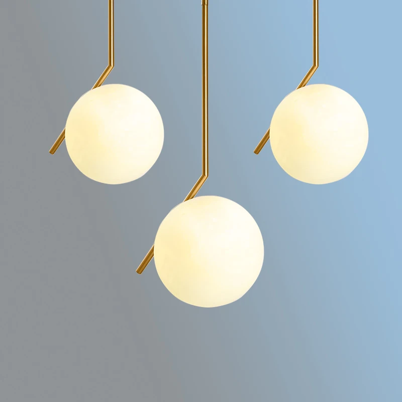 Скандинавские креативные индивидуализированные железные подвессветильник