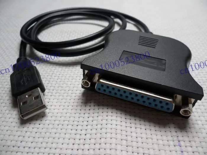 New USB to IEEE 1284 DB25 25-Pin Parallel Printer Adapter 1.2M 4FT Cable |