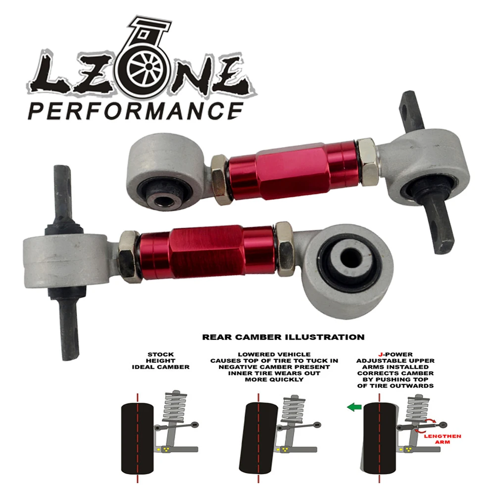 LZONE комплект задней камеры для HONDA ACURA CIVIC INTEGRA CRX Rear Camber ARM KiT EG EK DC2 EF JR9851|kit kits|kit hondakit