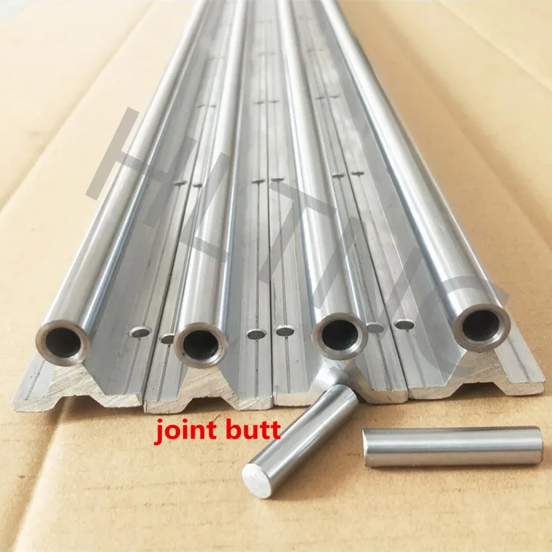 Abutting joint 2 компл. SBR20-3600mm 20 мм полностью поддерживается линейный рельсовый вал стержень с 10 SBR20UU