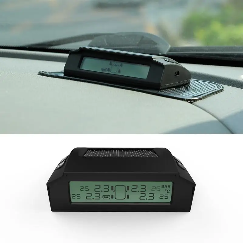 Carchet tpms шины Давление мониторинга Intelligent Системы 4 внешних Датчики солнечной
