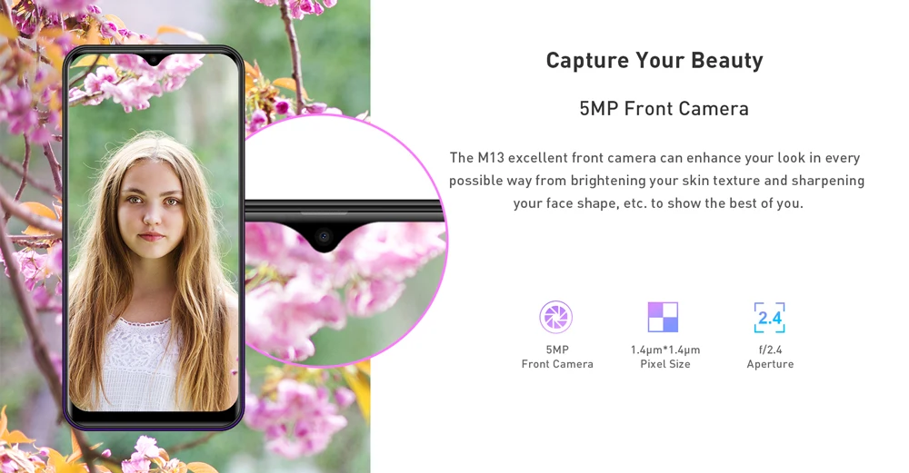 Мобильный телефон Leagoo M13 Android 9,0, 4G LTE, 4 ГБ, 32 ГБ, 6,088 дюйма, 3000 мА/ч, OTG, Распознавание отпечатков пальцев, разблокировка 5G 2,4, wifi, смартфон