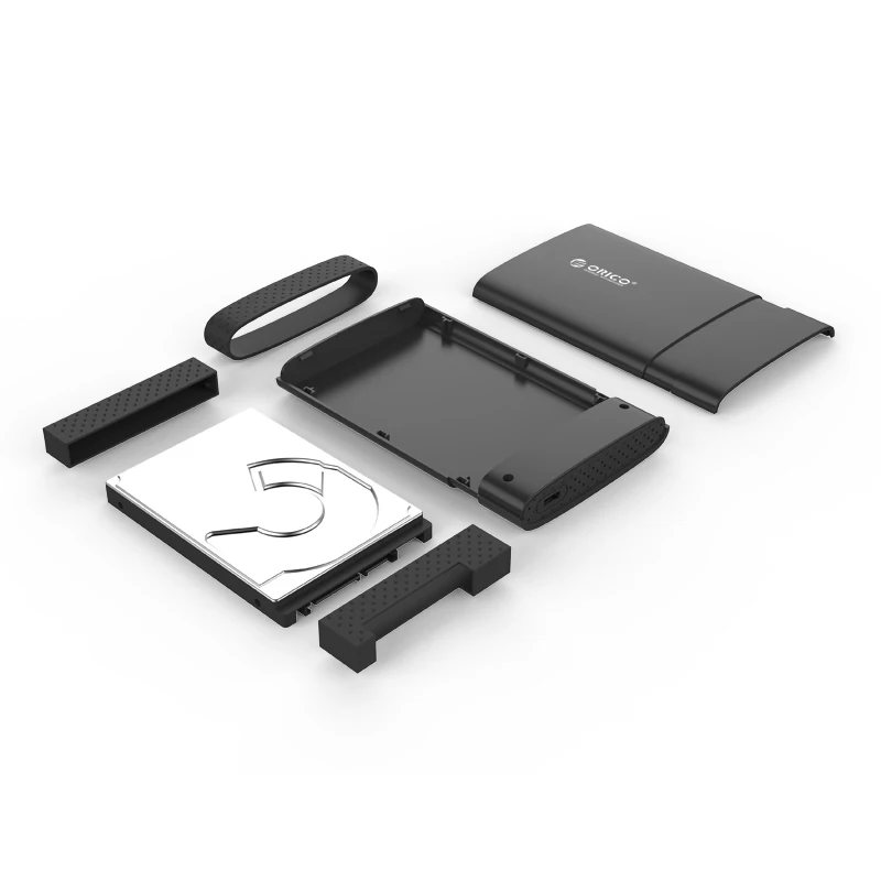 Чехол для жесткого диска ORICO 2 5 дюйма USB 3 1 Gen Type C к SATA 0 сверхскоростная коробка HDD