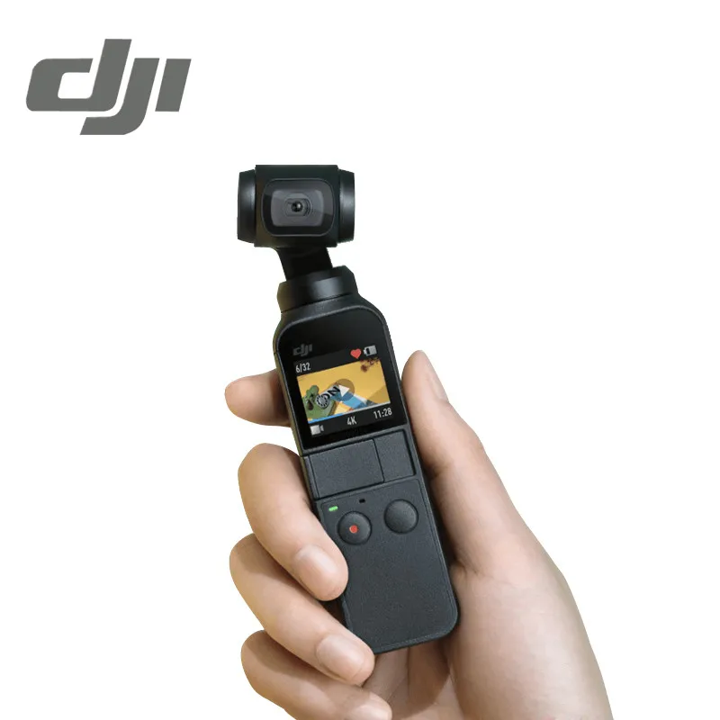 DJI Osmo карманная 3 осевая стабилизированная портативная камера с 4K 60fps видео