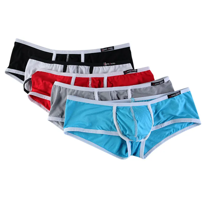 3 шт./лот нижнее белье для геев шорты Calzoncillos Hombre боксеры Marca Homme мужские трусы из