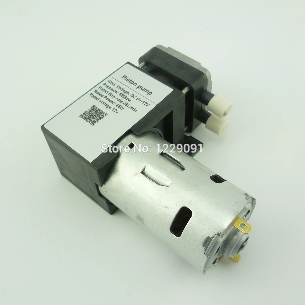 Nuotrilin dc 12v Электрический микро вакуумный насос поршневой воздушный насос|Насосы| |