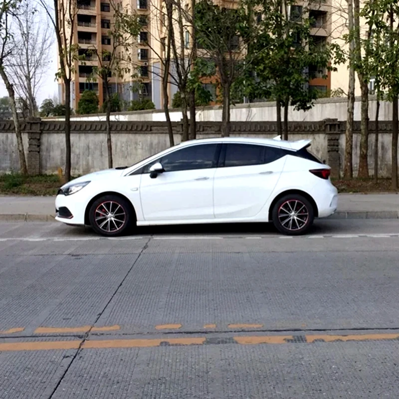 Для Opel Astra K Спойлер ABS Материал автомобильное украшение в виде хвостового крыла праймер цвет задний спойлер для Opel Astra K спойлер