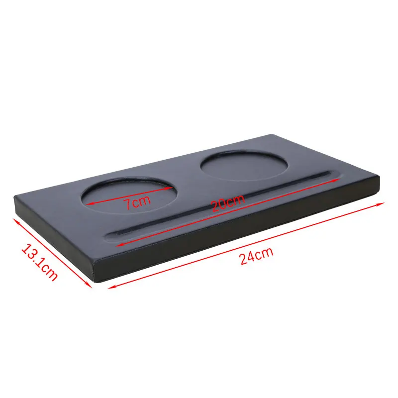 Подставка под чашки для конференций с 2 слотами и держателем ручек|table call|table gemstable