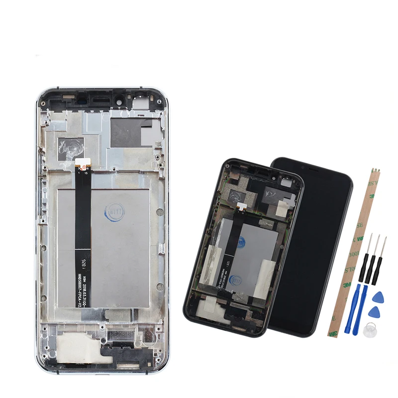 Для Ulefone X ЖК-дисплей и сенсорный экран+ рамка идеальный Ремонт Запчасти для Ulefone X Цифровой аксессуар 5,85 дюйма с пленкой+ Инструменты