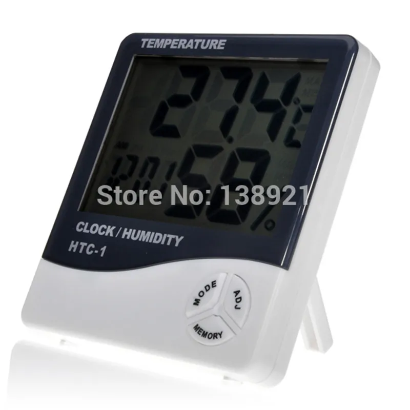 Метеостанция с часами высокоточный цифровой измеритель влажности ЖК дисплеем |