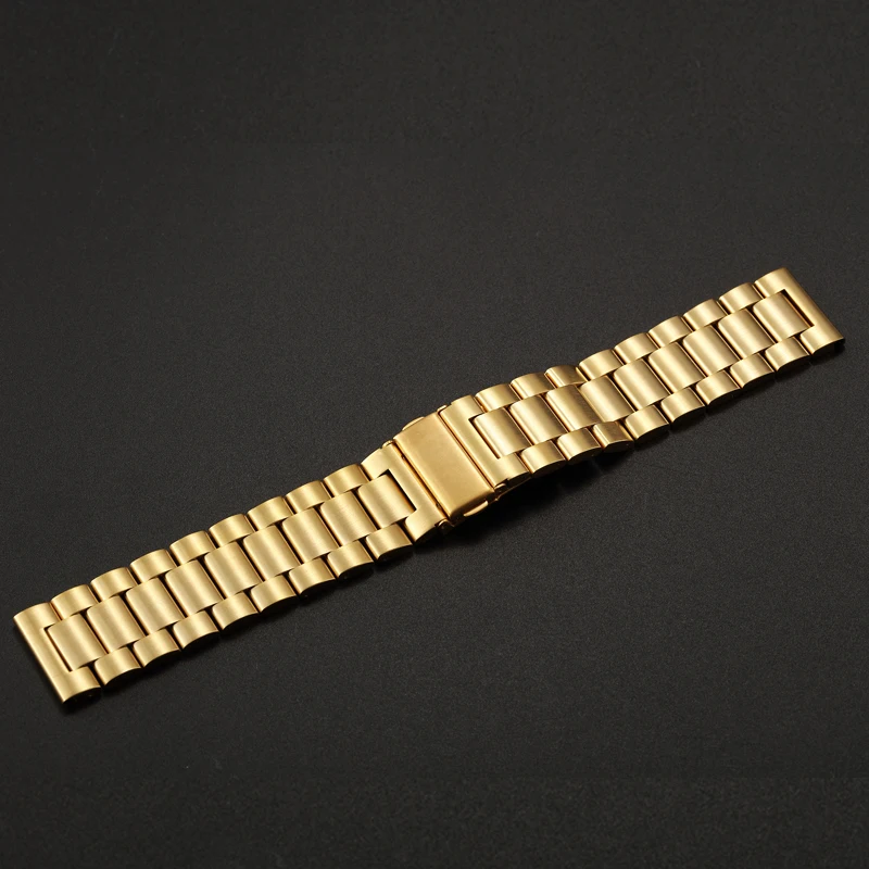 Ремешок с пряжкой из нержавеющей стали для мужских и женских часов зажим