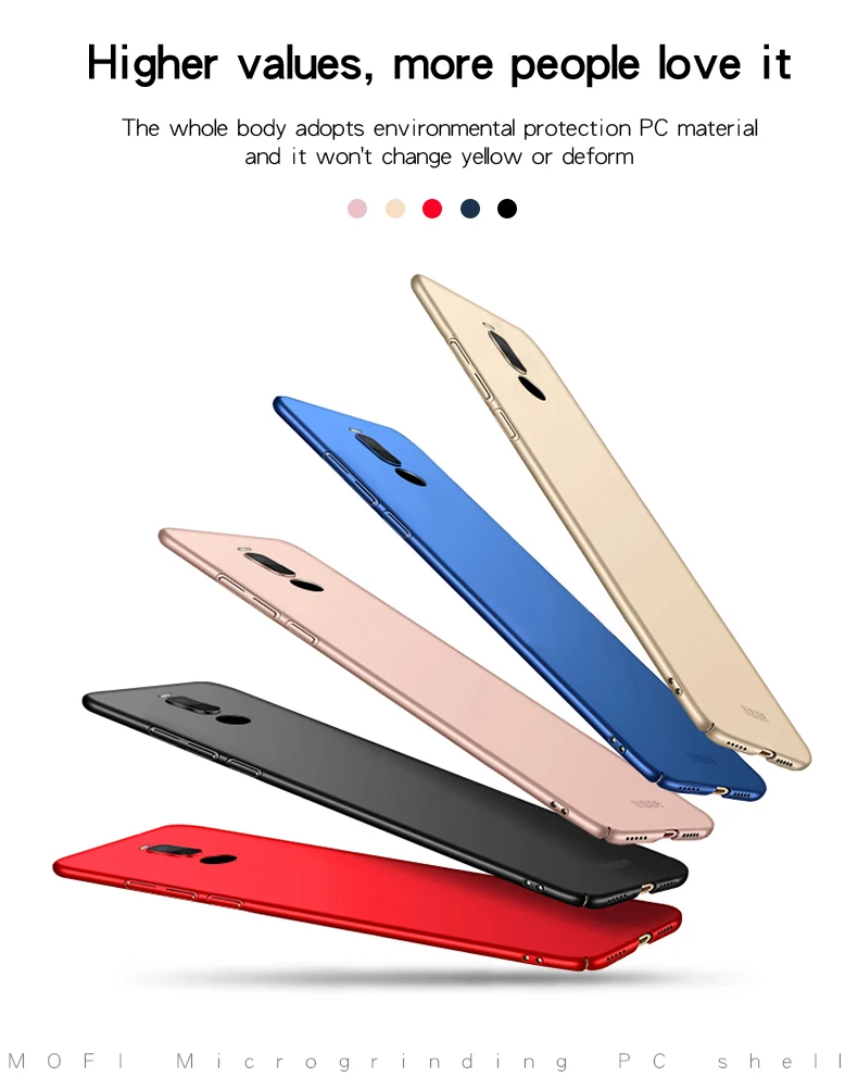 Для Meizu X8 чехол MOFi твердый роскошный защитный чехол для Meizu X8 чехол для телефона чехол