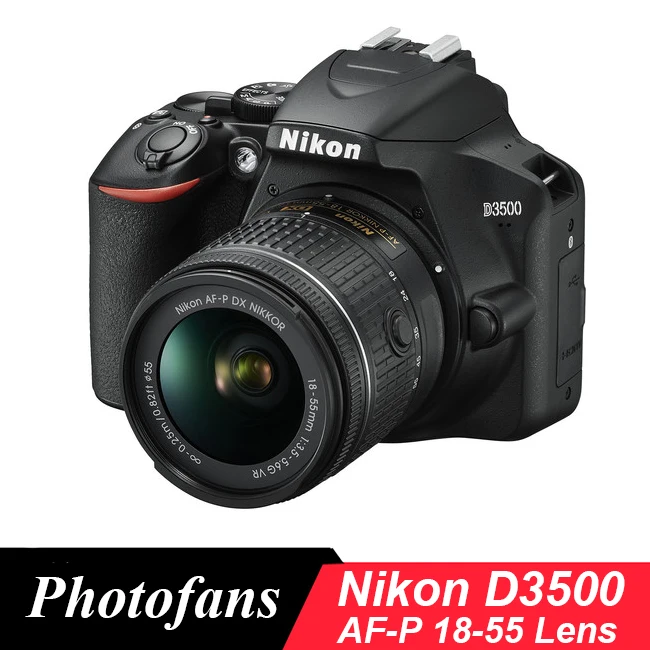 Камера Nikon D3500 DSLR с комплектом объективов 18 55 мм - Цена: 42 504,98 руб.