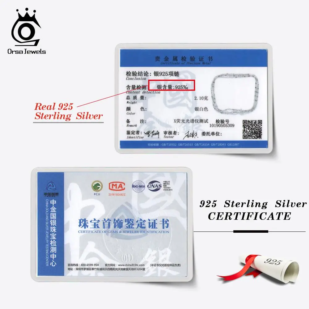 

ORSA JEWELS 100% 925 45 SC23