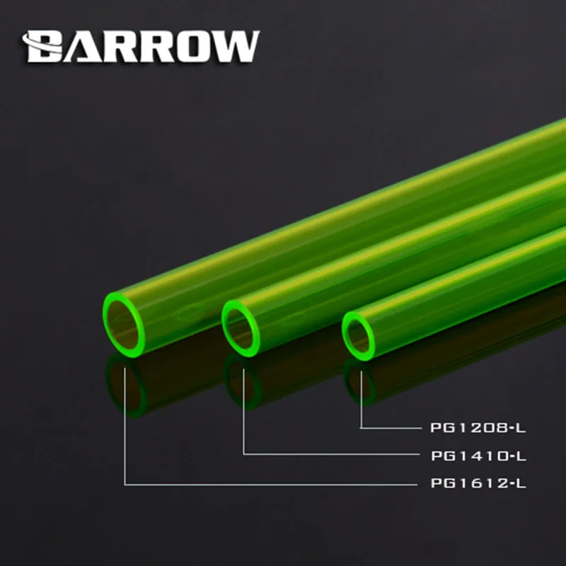 Barrow PG1612/PG1410/PG1208 500 мм PETG жесткие трубки высокое качество светопропускасветильник