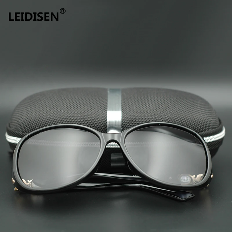 LEIDISEN роскошные брендовые дизайнерские поляризованные солнцезащитные очки