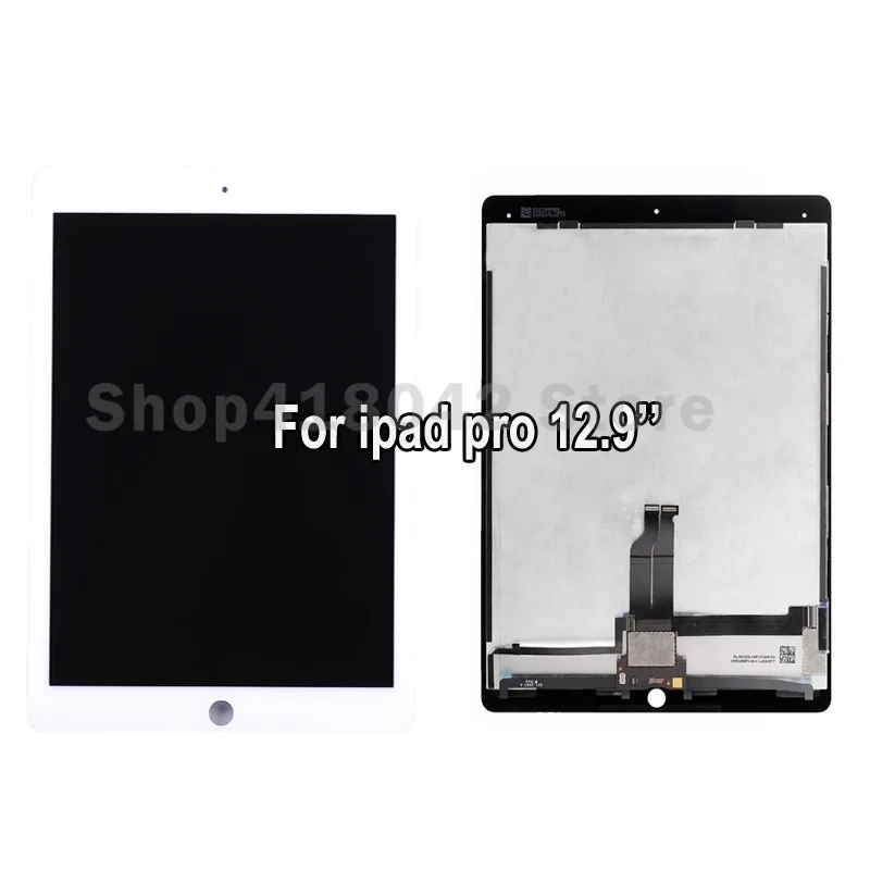 12 9 дюймов черный белый цвет для iPad Pro A1652 A1584 Tablet ЖК-дисплей экран Сенсорная панель