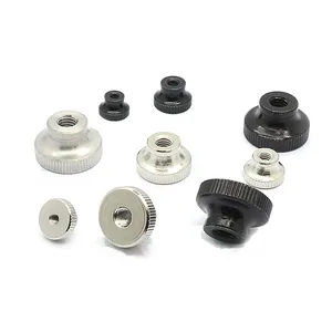 51020 шт. M2 M2.5 M3 M4 M5 M6 GB806 Высококачественная гайка с накаткой из углеродистой сталиручная гайкагайки с накаткой с Высокой Головкой