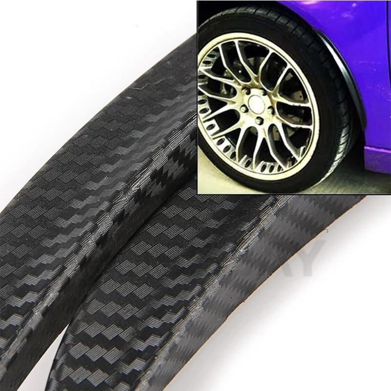 Карбоновые защитные наклейки на колесо для Fiat Punto 500 VW Polo Passat B6 B5 B7 B8 Golf 4 5 6 Tiguan