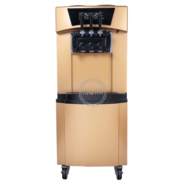 

2019 Popular Big Capaticy Vertical 22-30 L/h Fry Ice Cream Machine Soft Ice Cream Machine For Sale