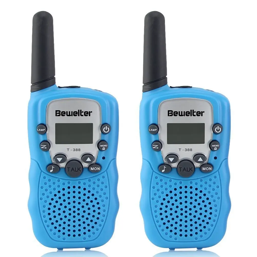 Bewelter дети рации две 2 пакеты 22 канала 3000 м (макс. 5000 открыть поле) UHF Long Range