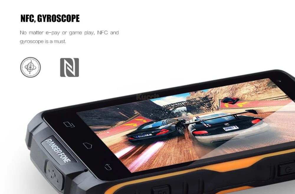 Ranger fone S18 водонепроницаемый ударопрочный телефон прочный Android смартфон MTK6735 четырехъядерный 4," 2 Гб ram min 4G LTE gps