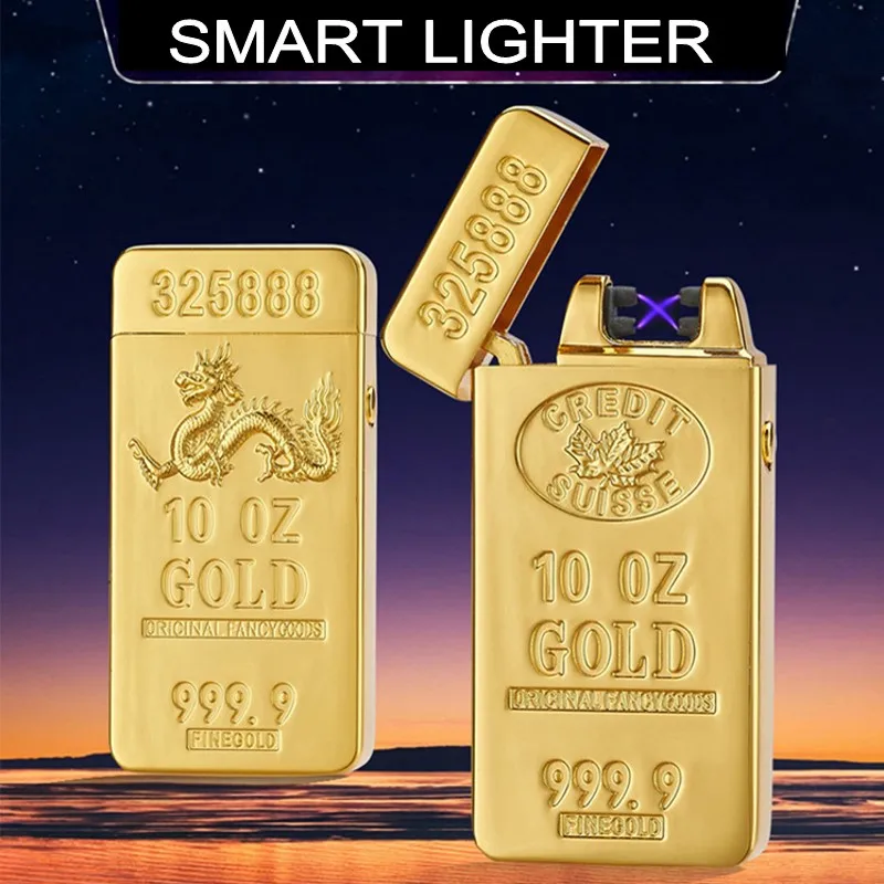 2016 оптовая продажа роскошный золотой бар дизайн зарядное устройство с фонариком