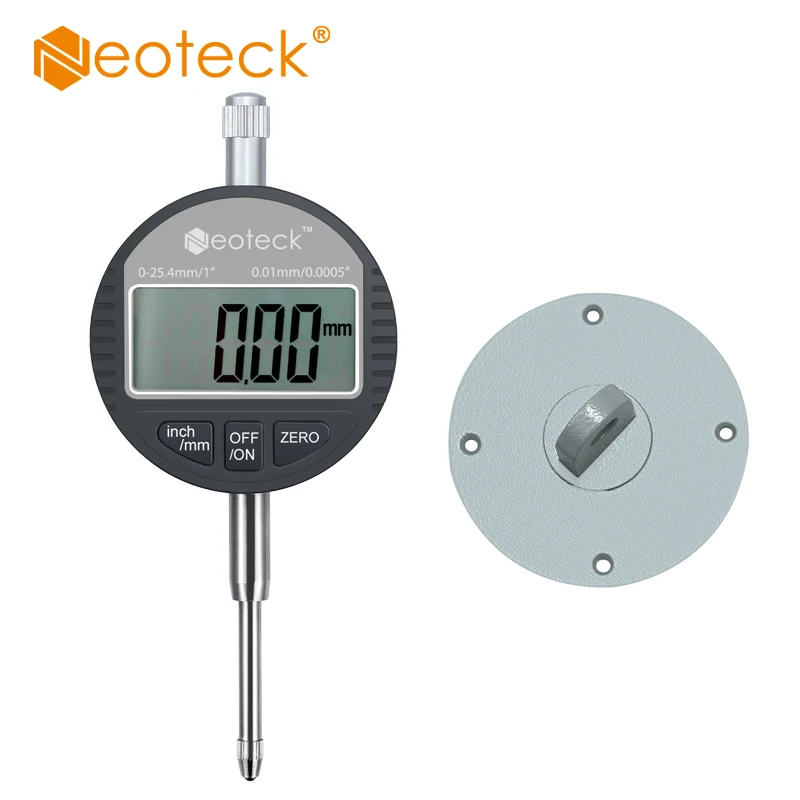 Neoteck 0,01/0005 ''точный циферблат тестовый индикатор Электронный микрометр измерительный инструмент DTI цифровой циферблат индикатор