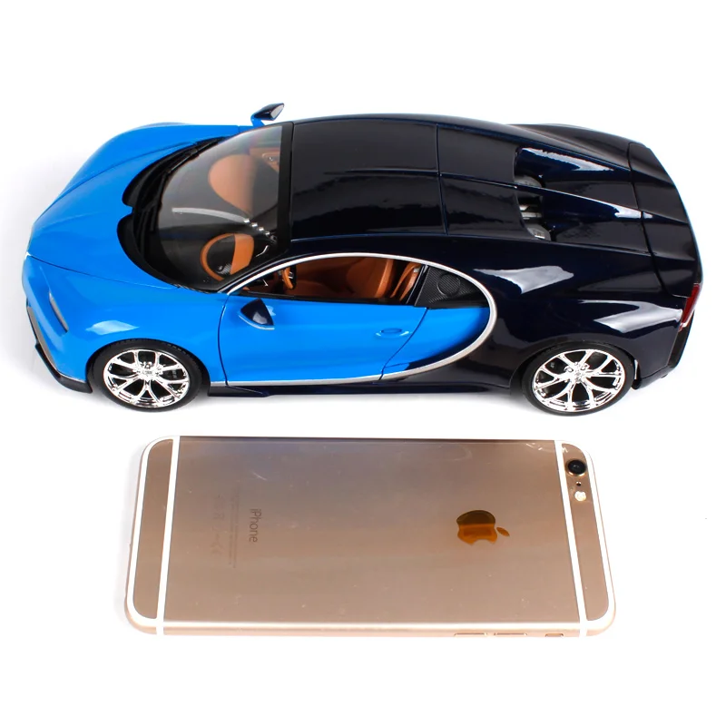 Bburago 1:18 bugatti chiron синий красный автомобиль литье под давлением высокого уровня Драгоценная Игрушечная модель автомобиля Коллекционирование форма автомобиля в подарок 11040