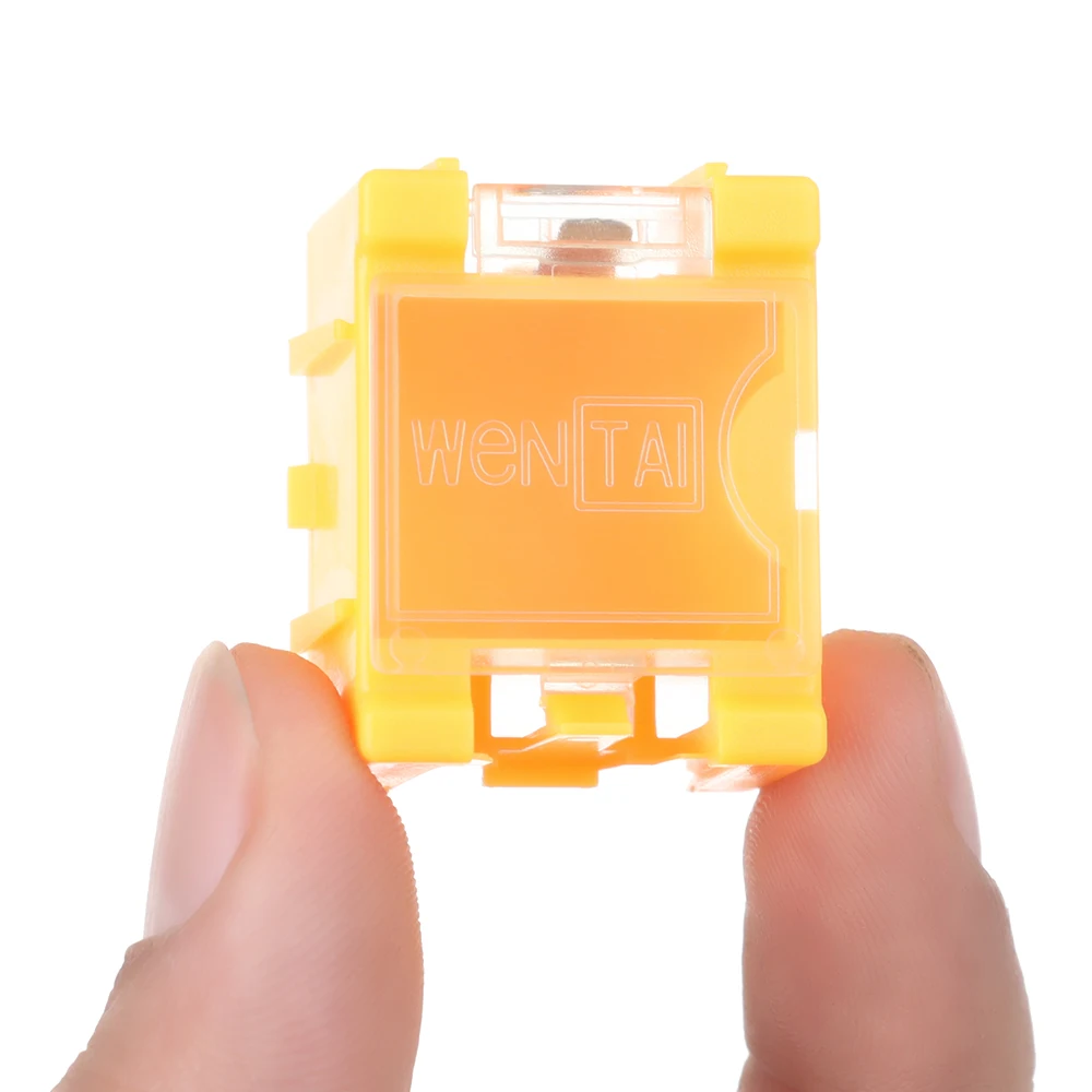 5Pcs SMD SMT Component Container Storage Boxes Electronic Case Zit Automatically Pops Up Patch Box Home Supplies | Дом и сад