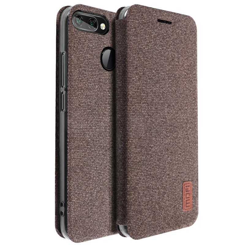 Чехол для xiaomi mi 8 lite, чехол MOFI для xiaomi mi 8 Pro, тканевый флип-чехол для xiaomi mi 8 x, полное покрытие mi 8 lite, флип-матовый чехол