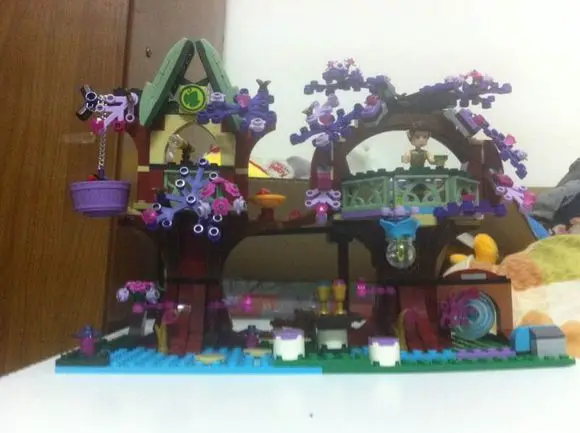 Bela Elves The Treetop Hideaway 41075 модель строительные блоки Дети DIY Кирпичи игрушки для детей