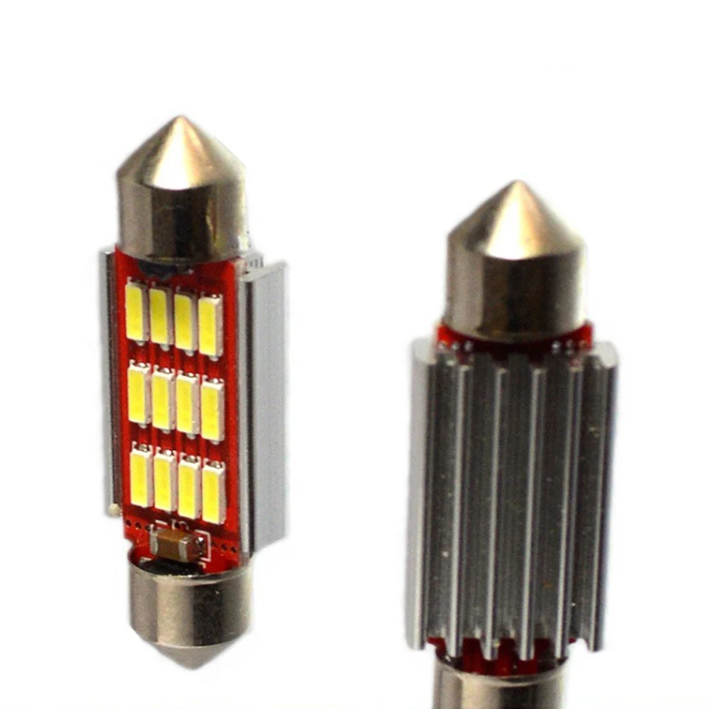 5 шт. 12В Автомобильный светодиодный фестон с двойным наконечником супер яркий