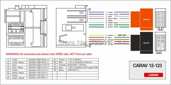CARAV 12-123 iso радио адаптер для FORD 2003+(отдельные модели) жгут проводов разъем стереоадаптер кабель переходник стерео