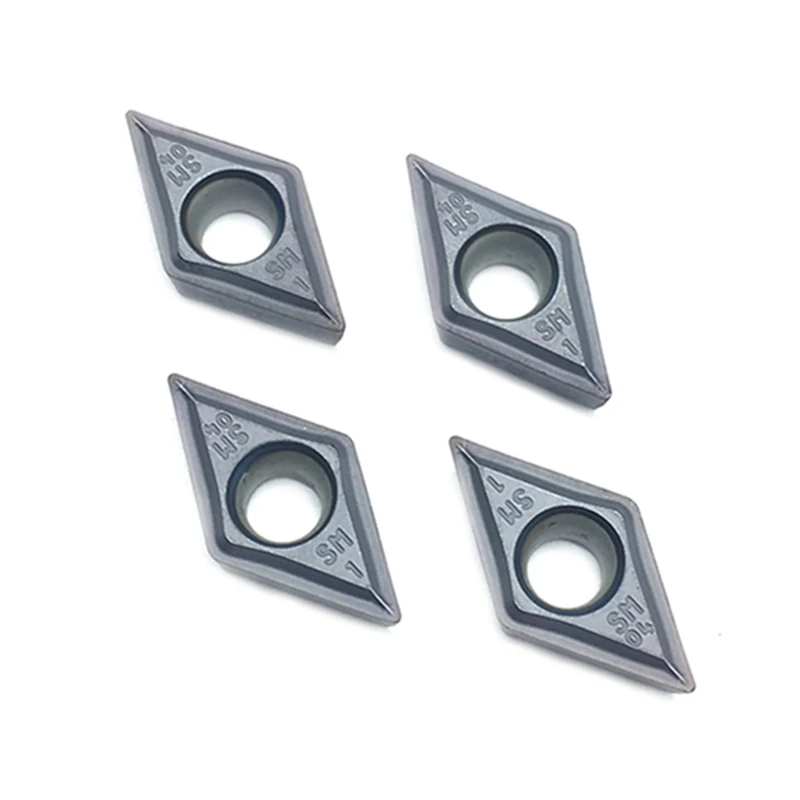 10 шт. DCMT070204 SM IC908 внутренние токарные инструменты DCMT 11T304 карбидные вставки