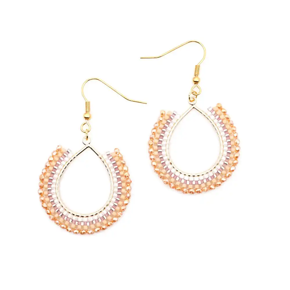 Go2boho, массивные серьги, обручи, серьги для женщин, Boho MIYUKI, серьги, богемное ювелирное изделие, новинка, ручная работа, подарок на свадьбу, вечеринку