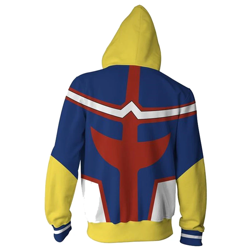 

My Hero Academia Boku no Hero Academia Hoodie all might Cosplay Hoodie Sweatshirt 3D Printed Long-Sleeve Hooded Hoodies