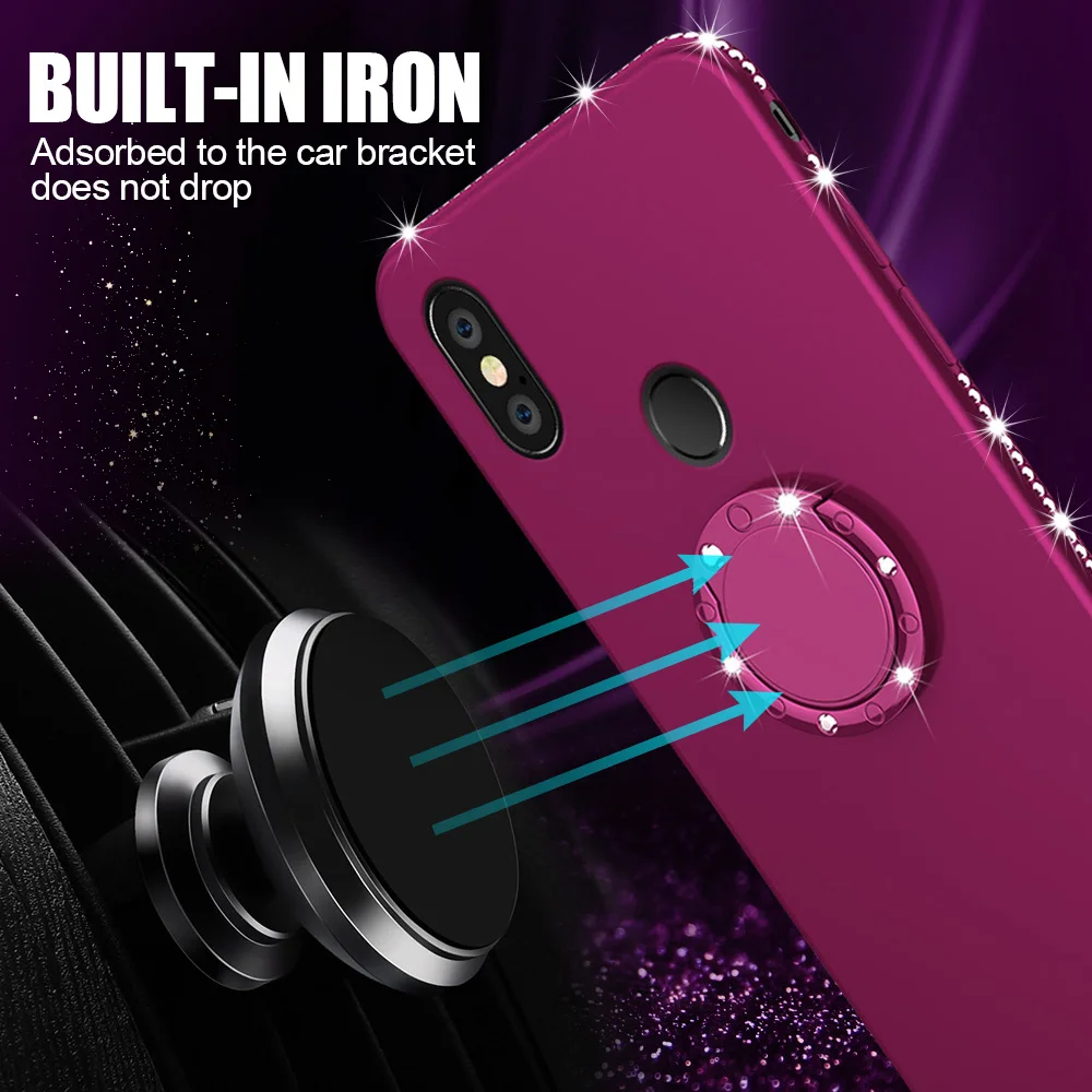 Роскошный 3D силиконовый чехол со стразами для Huawei Nova 3 2s Mate 10 Pro P20 P8 P9 Lite Y9 2018 P Smart