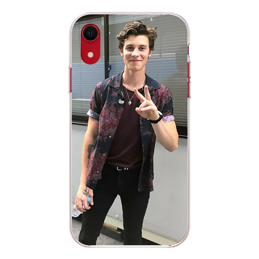 OUTMIX Shawn Mendes Funny Print Phone Case For iPhone SE 5S 6 7 8 6S 7plus 8plus X XS max XR 6plus phone shell | Мобильные телефоны