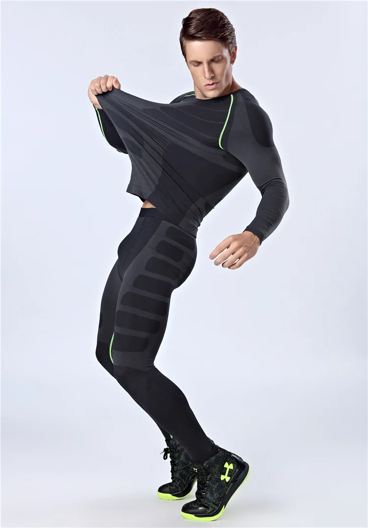 

Pro Running Camo Base Layer Fitness Jogging Trousers Compression Tights Long Pants Sport Training Leggings Mens Gym Clothing