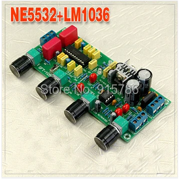 Плата усилителя LM1036 + NE5532 цифровая тоновая пластина постоянного тока модуль