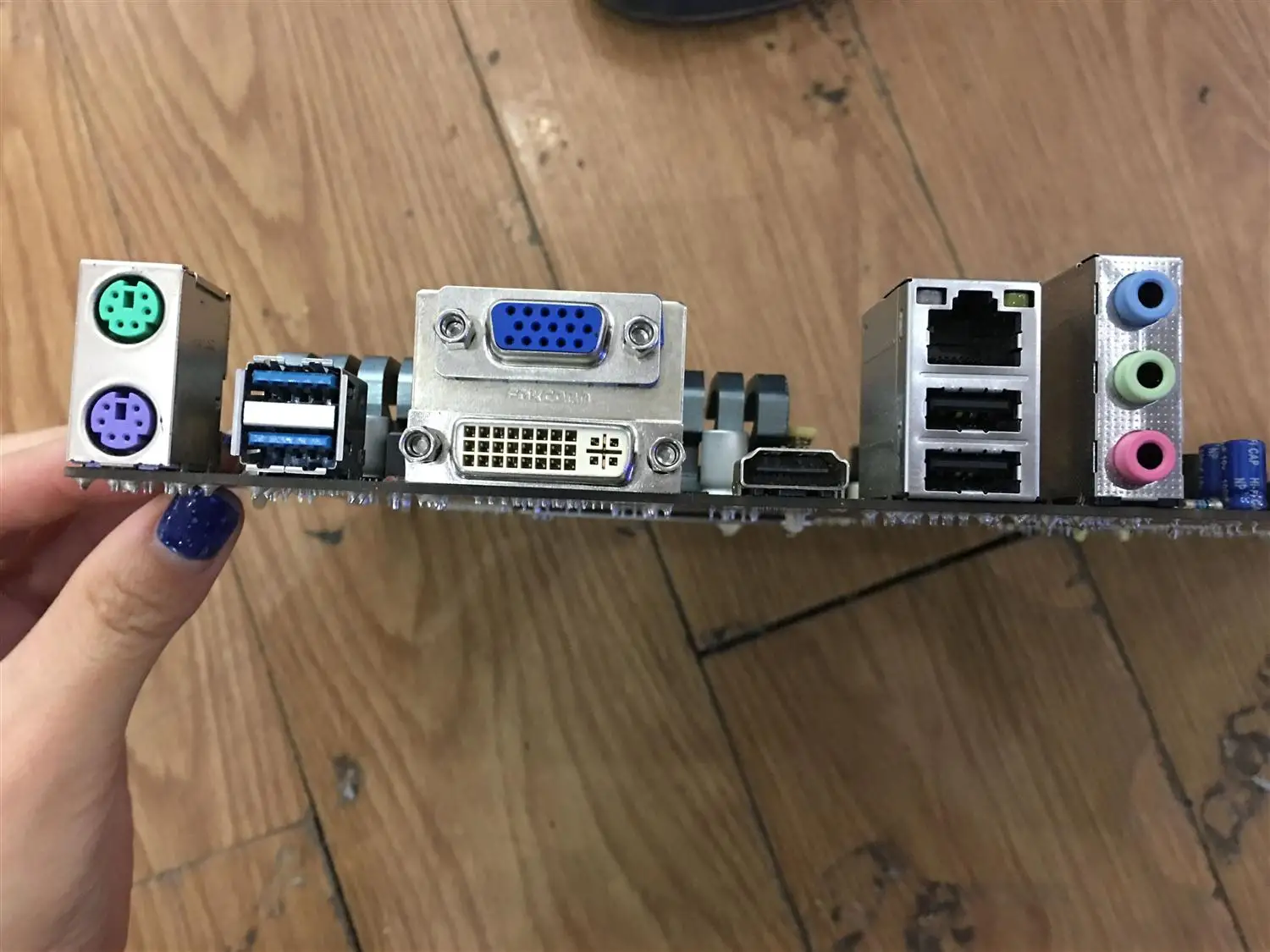 Б/у оригинальная материнская плата для Biostar Hi Fi B85S2 LGA 1150 DDR3 настольного компьютера