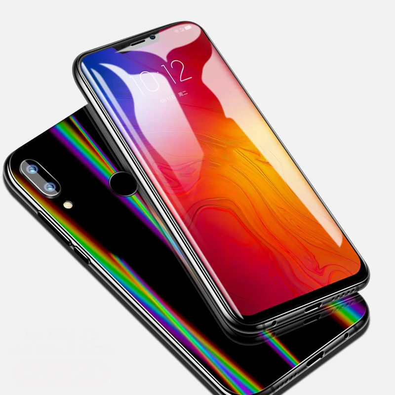 Bfollow 5D для lenovo Z5/Z5 Pro Чехол Мягкий ТПУ спереди Экран протектор Аврора пленок задней