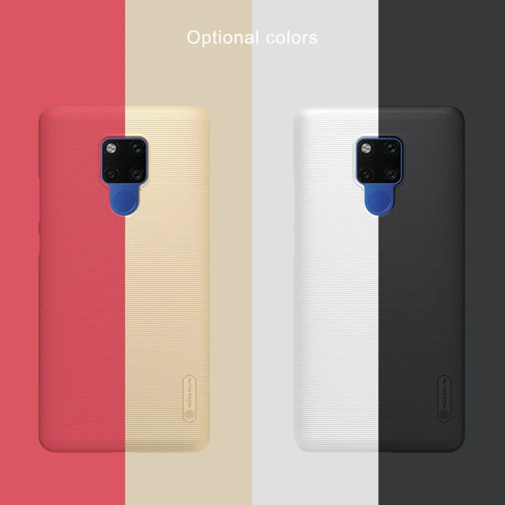 Чехол-накладка для huawei mate 20 x NILLKIN матовый щит PC Матовая жесткая задняя крышка Подарочный держатель для телефона для huawei mate 20X чехол s