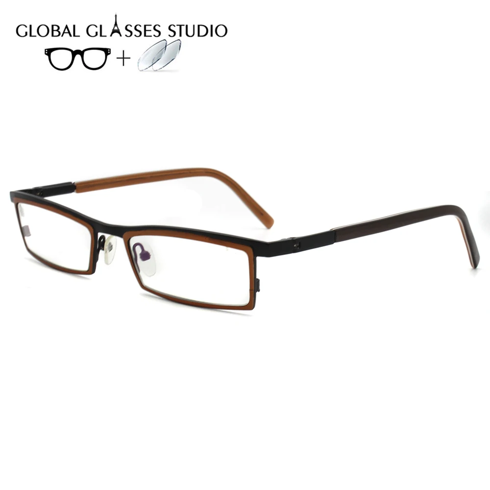 Мужские или женские мужские металлические очки оправа для чтения близорукость