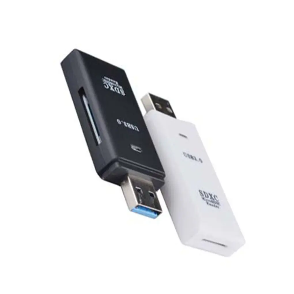 Высокое качество USB 3,0 Multi 2 в 1 память Телефон Card Reader 5 Гбит/с адаптер для SD/TF micro SD ПК Компьютерные аксессуары